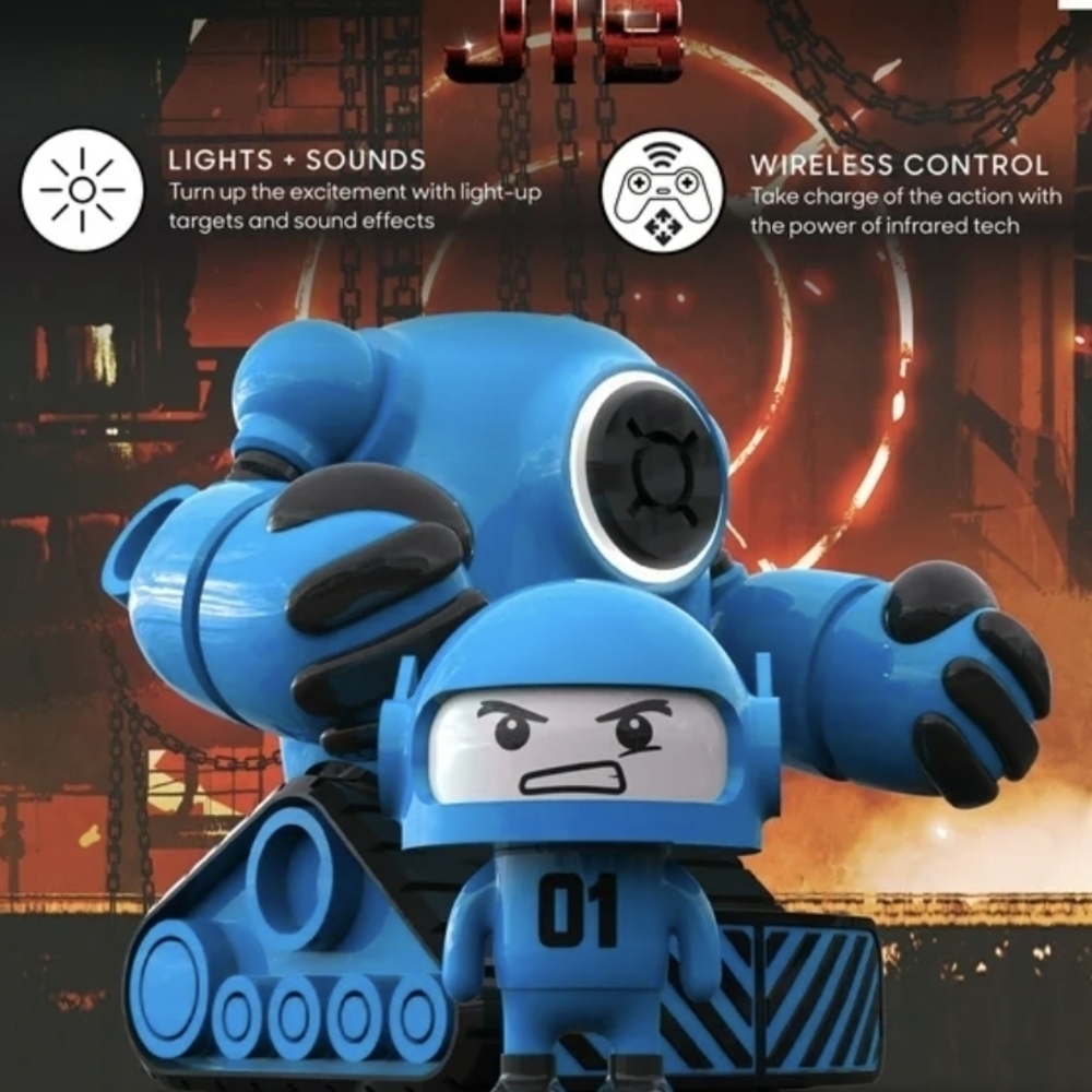 Sharper Image® Mecha Rivals Remote Control Battle Robots, Two-Player Wireless - Picture 3 of 11